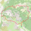 Trace GPS Tête Chevalière, itinéraire, parcours