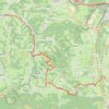 Trace GPS Chemin du Piemont de Lortet à Bourg de Bigorre, itinéraire, parcours