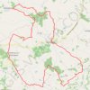 Trace GPS Vallons du Lectourois - La Romieu, itinéraire, parcours