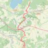 Trace GPS De La Loge aux Chèvres à Bar-sur-Seine (Chemin de Compostelle), itinéraire, parcours