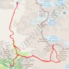 Trace GPS Ski de rando en Oisans, itinéraire, parcours