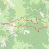 Trace GPS Le Maquis Bernard - Ouroux-en-Morvan, itinéraire, parcours