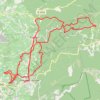 Trace GPS rando de la Caritoux-2511695, itinéraire, parcours