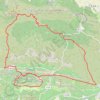 Trace GPS Alpilles aureille, itinéraire, parcours