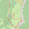 Trace GPS Pic Saint Michel (par Lans en Vercors), itinéraire, parcours