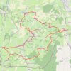 Trace GPS Les 26 calvaires de Coublanc, itinéraire, parcours