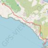 Trace GPS Du Telegrapho à Portovenere, itinéraire, parcours