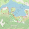 Trace GPS Mont Redon - Rouens - La Sure, itinéraire, parcours