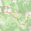 Trace GPS Le huit de Prondines (63470) Auvergne, itinéraire, parcours
