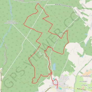Trace GPS Trail des Grands Ducs d'Alençon 2019 - 15 km, itinéraire, parcours