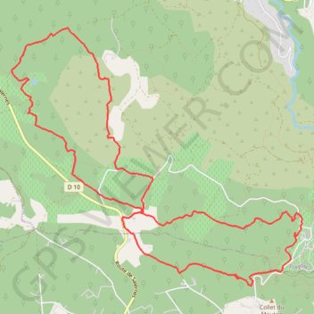 Trace GPS Chateau berne, itinéraire, parcours