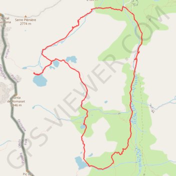 Trace GPS Rando etangs gardelle roumazet soucarrane, itinéraire, parcours