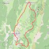 Trace GPS Villard - lans boucle par sentier Gobert, itinéraire, parcours