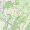 Trace GPS Sur les Pas des Huguenots - Vizille - Echirolles, itinéraire, parcours