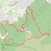 Trace GPS Taillades-Rocher de Baude-Vallon Brayette, itinéraire, parcours
