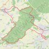 Trace GPS Leguevin-Lasserre-leguevin, itinéraire, parcours