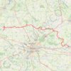 Trace GPS GR 37 : De Vitré à Médréac (Ille-et-Vilaine), itinéraire, parcours