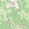 Trace GPS Circuit de la Gane - Pandrignes - Pays de Tulle, itinéraire, parcours