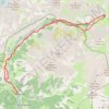 Trace GPS Champsaur - Les Borels-Pre de La Chaumette, itinéraire, parcours
