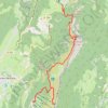 Trace GPS Le MOUCHEROTTE par le "Vertige des cimes", itinéraire, parcours