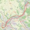 Trace GPS Cergy Parmain Berges de l'Oise, itinéraire, parcours
