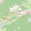 Trace GPS Saint Jean de Sixt, itinéraire, parcours