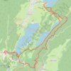 Trace GPS Pic de l'Aigle et région des lacs, itinéraire, parcours