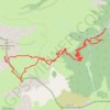 Trace GPS Pic de Lariou depuis le Bourdiou d'Aspeigt (RKT), itinéraire, parcours