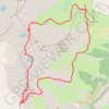 Trace GPS Du Col de la Cayolle au Pas du Lausson, itinéraire, parcours