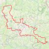 Trace GPS Tour des Maîtres Sonneurs (Indre-Cher-Allier), itinéraire, parcours