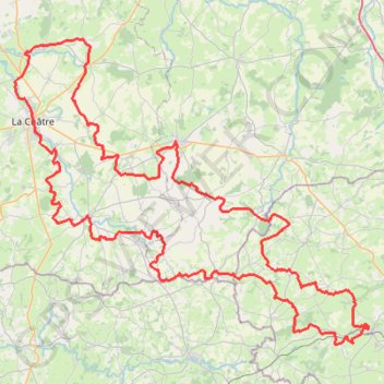Trace GPS Tour des Maîtres Sonneurs (Indre-Cher-Allier), itinéraire, parcours