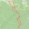 Trace GPS Dabo le rocher Saint-Léon, itinéraire, parcours