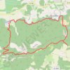 Trace GPS Tour du Colorado Provençale, Vaucluse, itinéraire, parcours