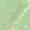 Trace GPS Tête du Violu, itinéraire, parcours