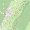 Trace GPS Prénovel - Tourbières, itinéraire, parcours