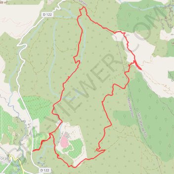 Trace GPS Arboras et la Grotte aux Fées, itinéraire, parcours