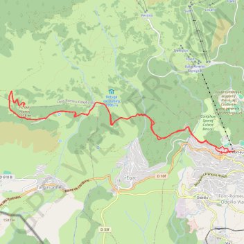 Trace GPS Pic dels Moros, itinéraire, parcours
