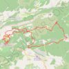Trace GPS Entre Cuges et Signes, le versant sud de la Sainte-Baume, itinéraire, parcours
