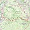 Trace GPS GR128 De Maastricht (Pays-Bas) à Aachen (Allemagne), itinéraire, parcours