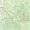 Trace GPS La Montagne Bourbonnaise, itinéraire, parcours
