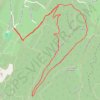 Trace GPS Marche nordique Bagnols sur Cèze, itinéraire, parcours