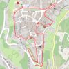 Trace GPS Tour de la ville d'Avallon, itinéraire, parcours