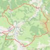 Trace GPS Piémont de Barétous en VTT, itinéraire, parcours