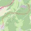Trace GPS GRP de Mandeure à Ecot (trace partielle), itinéraire, parcours