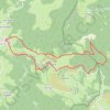 Trace GPS Burdignes - Croix de Chirol, itinéraire, parcours