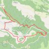 Trace GPS Montaigut le Blanc, itinéraire, parcours