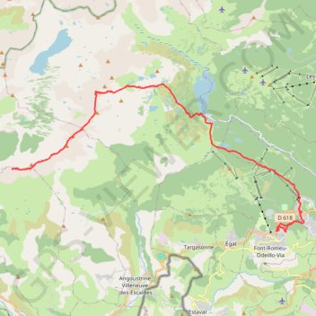 Trace GPS Traversée des Pyrénées - Étape 31, itinéraire, parcours