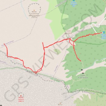 Trace GPS Etna nord, itinéraire, parcours
