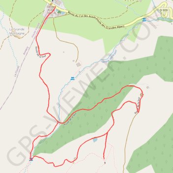 Trace GPS La Croix de Fer - FR, itinéraire, parcours