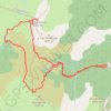 Trace GPS Mont Fourcat et Sommet de l'Estagnole par les Monts d'Olmes, itinéraire, parcours